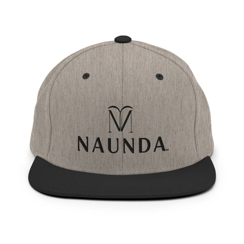 Naunda Complete Classic Snapback Hat (Black) - Kima Kreates