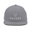 Naunda Complete Classic Snapback Hat (White) - Kima Kreates