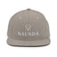 Naunda Complete Classic Snapback Hat (White) - Kima Kreates