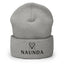Naunda Complete Cuffed Beanie (Black) - Kima Kreates