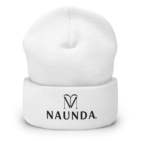 Naunda Complete Cuffed Beanie (Black) - Kima Kreates