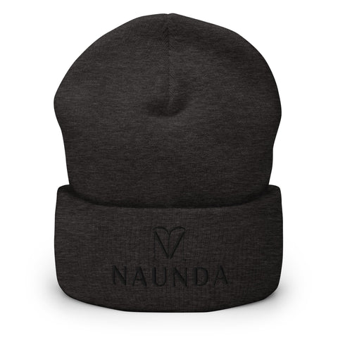 Naunda Complete Cuffed Beanie (Black) - Kima Kreates