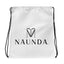 Naunda Complete Drawstring Bag (Black) - Kima Kreates
