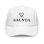 Naunda Complete Foam Trucker Hat (Black) - Kima Kreates