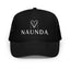 Naunda Complete Foam Trucker Hat (White) - Kima Kreates