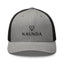 Naunda Complete Retro Trucker Cap (Black) - Kima Kreates