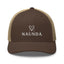 Naunda Complete Retro Trucker Cap (White) - Kima Kreates