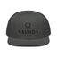 Naunda Complete Snapback Hat (Black) - Kima Kreates