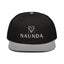Naunda Complete Snapback Hat (White) - Kima Kreates
