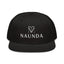 Naunda Complete Snapback Hat (White) - Kima Kreates