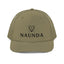 Naunda Complete Snapback Trucker Cap (Black) - Kima Kreates