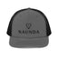 Naunda Complete Snapback Trucker Cap (Black) - Kima Kreates