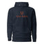 Naunda Complete with Orange Logo Premium Unisex Hoodie - Kima Kreates