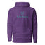Naunda Complete with Turquoise Logo Premium Unisex Hoodie - Kima Kreates