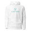 Naunda Complete with Turquoise Logo Premium Unisex Hoodie - Kima Kreates