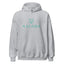 Naunda Complete with Turquoise Logo Unisex Hoodie - Kima Kreates