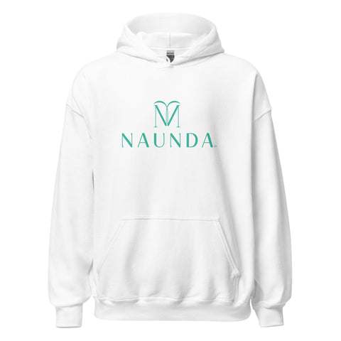 Naunda Complete with Turquoise Logo Unisex Hoodie - Kima Kreates