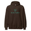 Naunda Complete with Turquoise Logo Unisex Hoodie - Kima Kreates