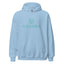 Naunda Complete with Turquoise Logo Unisex Hoodie - Kima Kreates