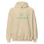 Naunda Complete with Turquoise Logo Unisex Hoodie - Kima Kreates