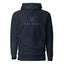 Naunda Complete with Violet Logo Premium Unisex Hoodie - Kima Kreates