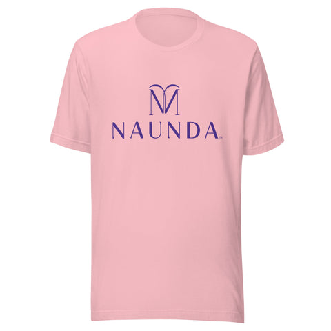 Naunda Complete with Violet Logo Unisex T-Shirt - Kima Kreates