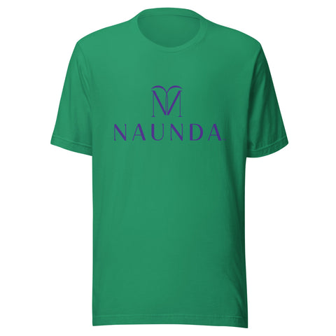 Naunda Complete with Violet Logo Unisex T-Shirt - Kima Kreates