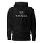 Naunda Complete with White Logo Premium Unisex Hoodie - Kima Kreates