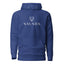 Naunda Complete with White Logo Premium Unisex Hoodie - Kima Kreates