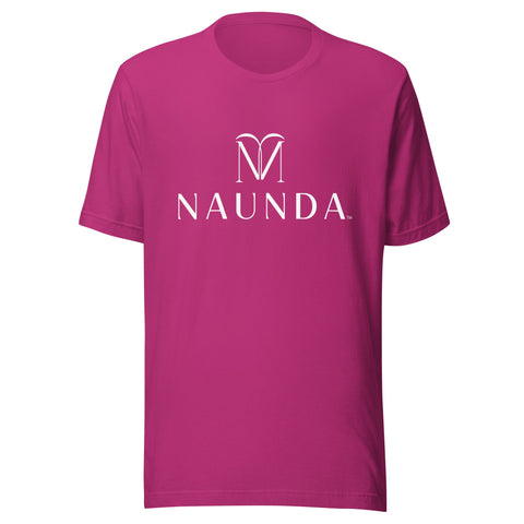 Naunda Complete with White Logo Unisex T-Shirt - Kima Kreates