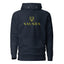 Naunda Complete with Yellow Logo Premium Unisex Hoodie - Kima Kreates