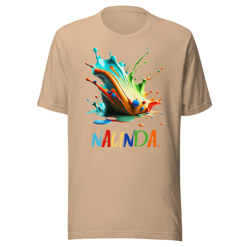 Naunda Splash Unisex T-Shirt - Kima Kreates