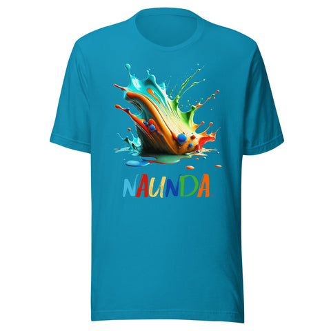 Naunda Splash Unisex T-Shirt - Kima Kreates