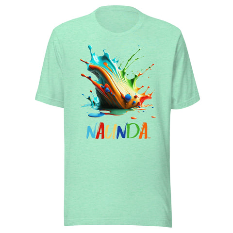 Naunda Splash Unisex T-Shirt - Kima Kreates