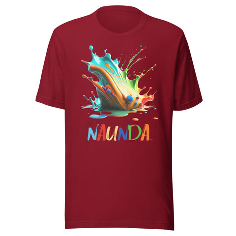 Naunda Splash Unisex T-Shirt - Kima Kreates