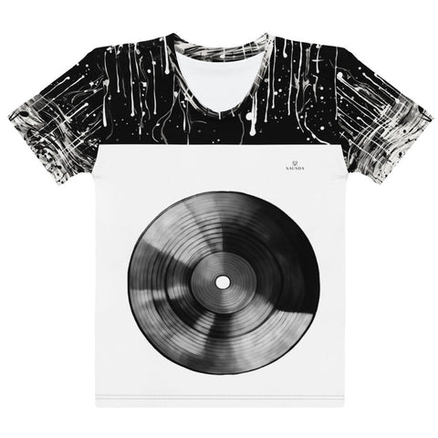 Naunda Vinyl Designer Women's T-Shirt - Kima Kreates