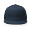 Naunda Word 5 Panel Trucker Cap (Black) - Kima Kreates