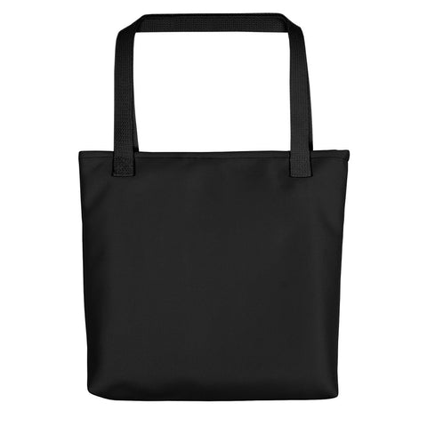 Naunda Word Black Tote Bag - Kima Kreates