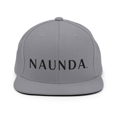 Naunda Word Classic Snapback Hat (Black) - Kima Kreates