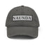 Naunda Word Patch Distressed Dad Hat (Black) - Kima Kreates