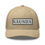 Naunda Word Patch Retro Trucker Cap (Black) - Kima Kreates