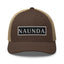 Naunda Word Patch Retro Trucker Cap (White) - Kima Kreates