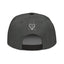 Naunda Word Patch Snapback Hat (White) - Kima Kreates
