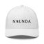 Naunda Word Retro Trucker Cap (Black) - Kima Kreates
