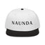 Naunda Word Snapback Hat (Black) - Kima Kreates