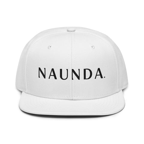 Naunda Word Snapback Hat (Black) - Kima Kreates