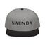 Naunda Word Snapback Hat (Black) - Kima Kreates