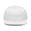 Naunda Word Snapback Hat (White) - Kima Kreates