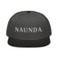 Naunda Word Snapback Hat (White) - Kima Kreates