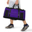 Naunda Word Violet Duffle Bag - Kima Kreates